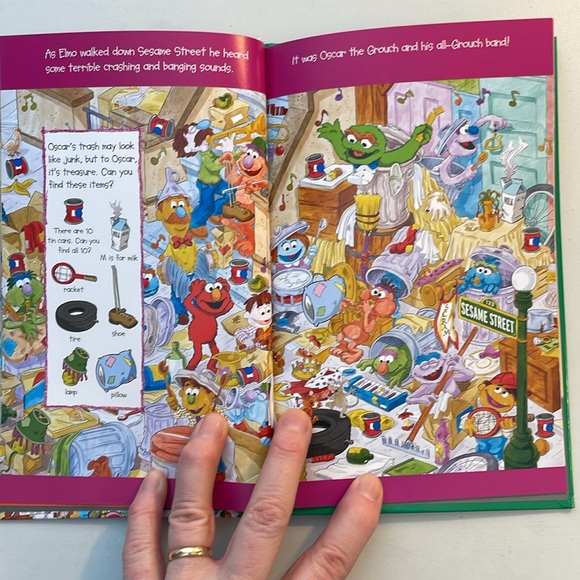 🌈2/$8  Elmo : Little Look and Find - Picture 10 of 12